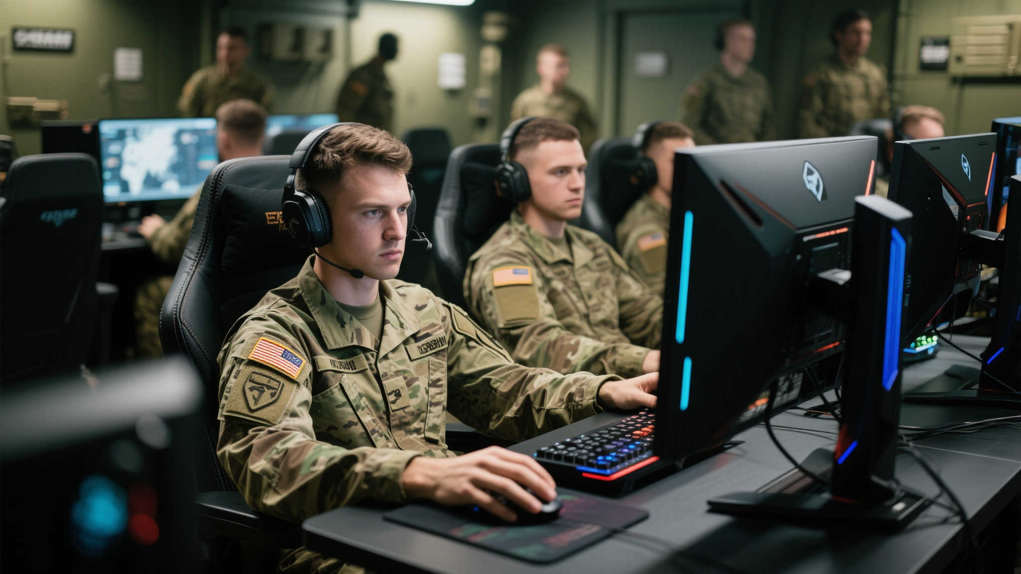 英国航母引入高端电竞室，电子游戏成舰上新潮流