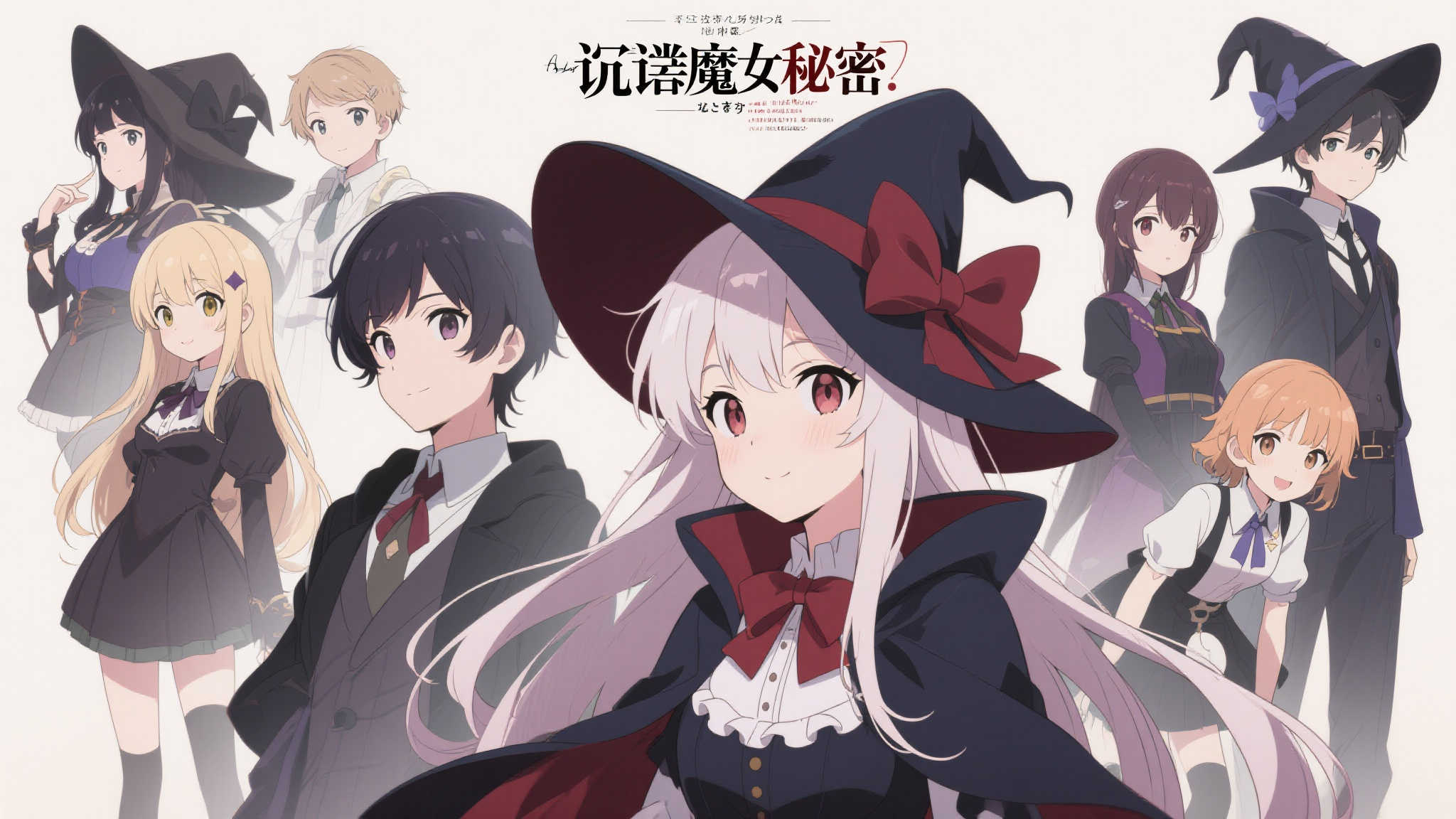 《沉默魔女的秘密》新视觉图曝光，豪华声优阵容确定，7月开播