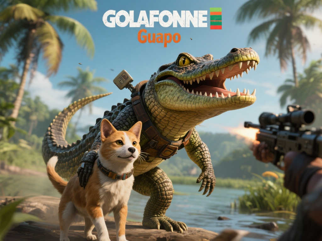 《孤岛惊魂6》宠物系统惊艳！老外因能养鳄鱼狂热入坑