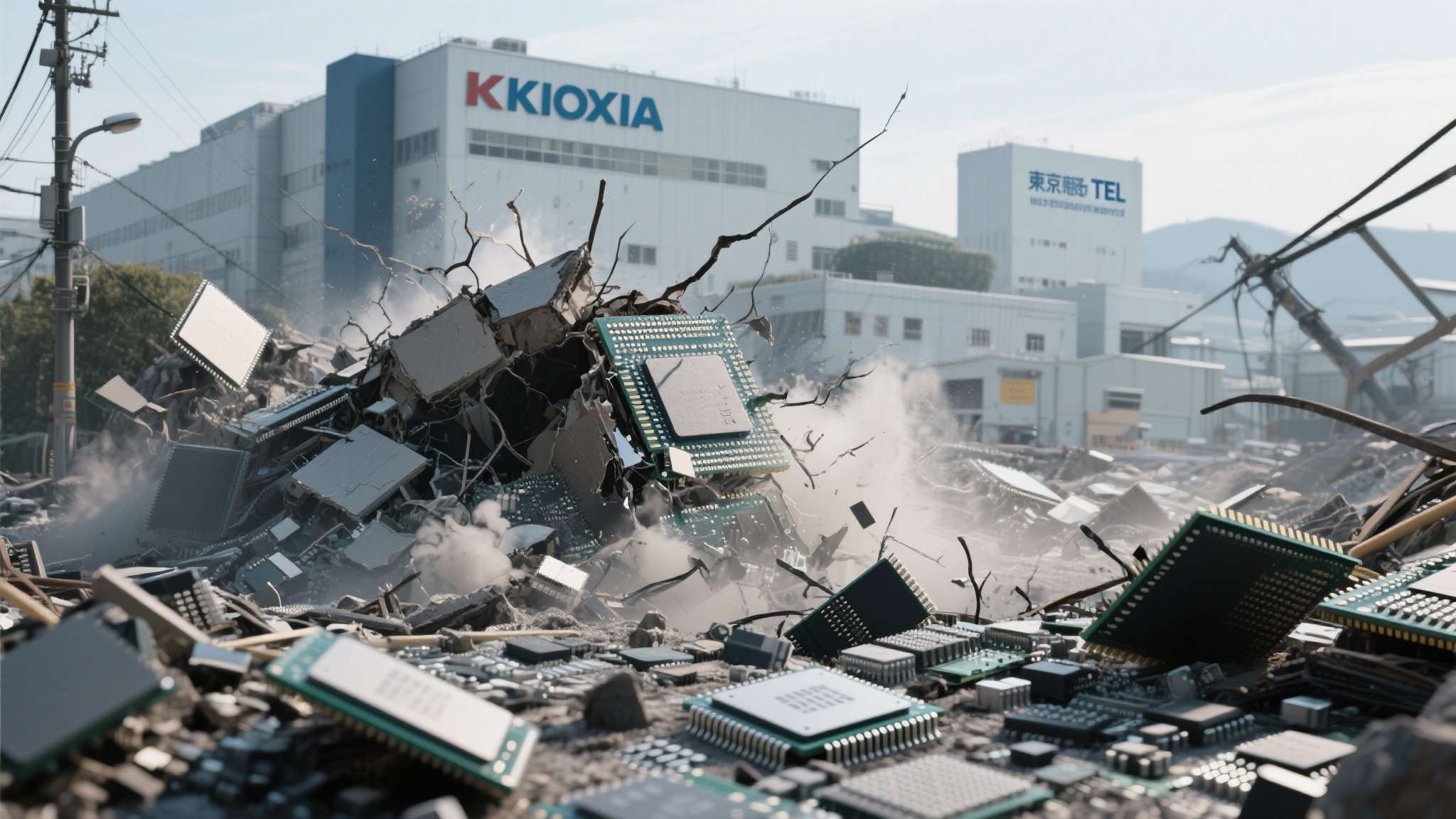 日本地震波及半导体产业 铠侠tel均回应未影响生产分析